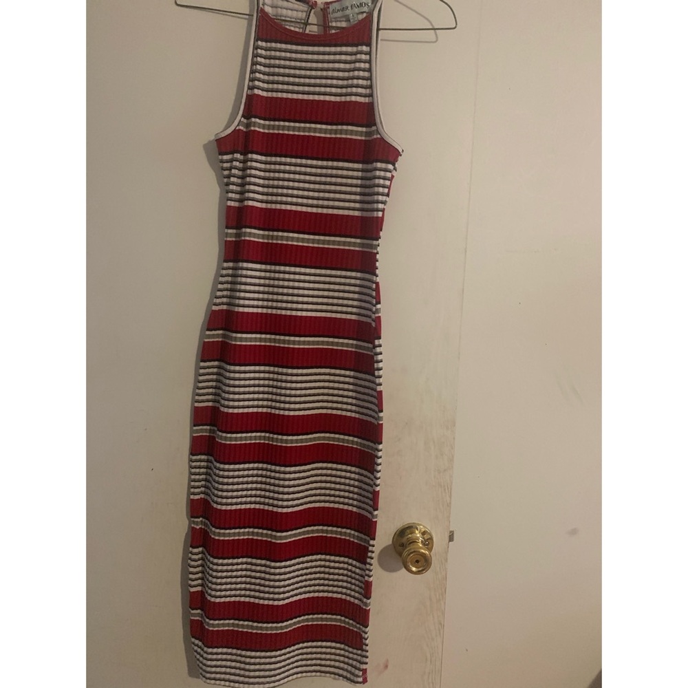 Halter tank dress